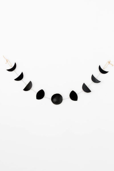 Dark Side of the Moon Phase Garland