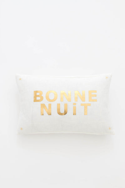 Gold-Bonne-Nuit-Petit-Pillow
