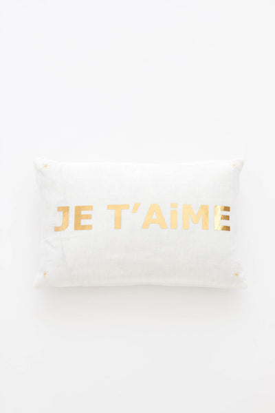Gold-Je-T'aime-Petit-Pillow