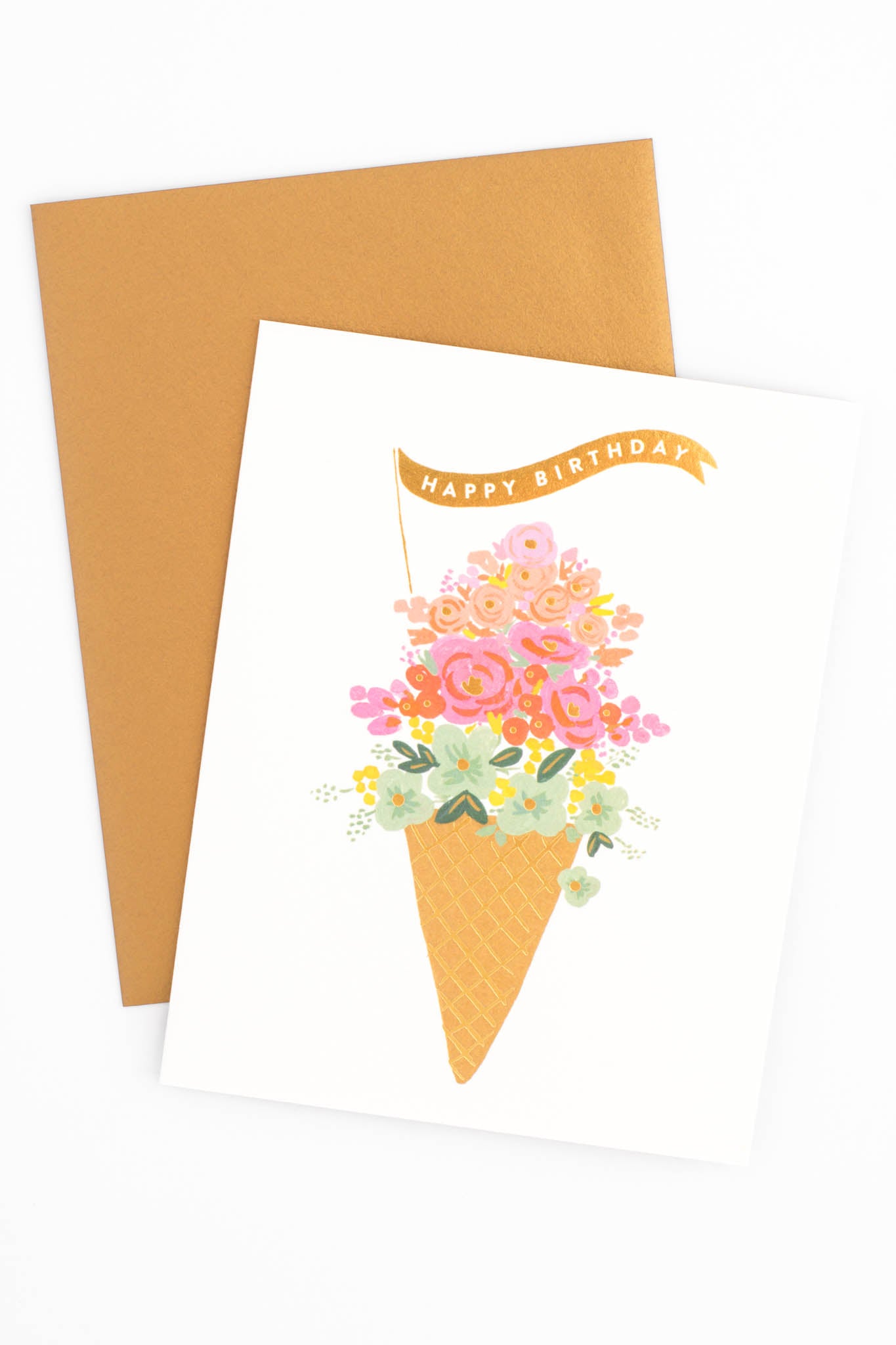 Ice Cream Birthday Card Gathered Home ice-cream-birthday-card-gathered-home