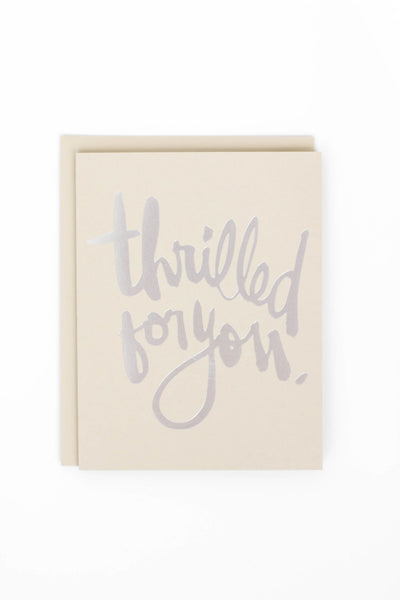 Thrilled For You Card