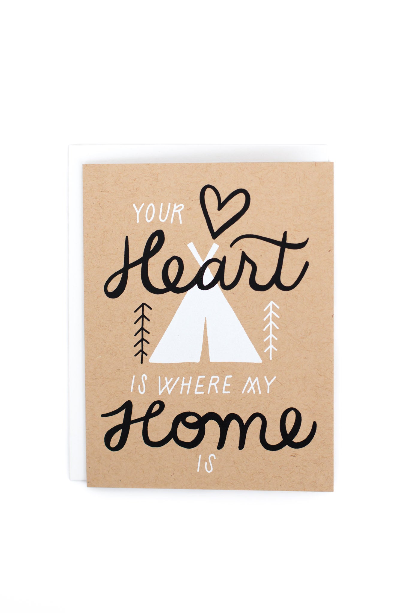 Your Heart Is Where My Home Is Card Gathered Home