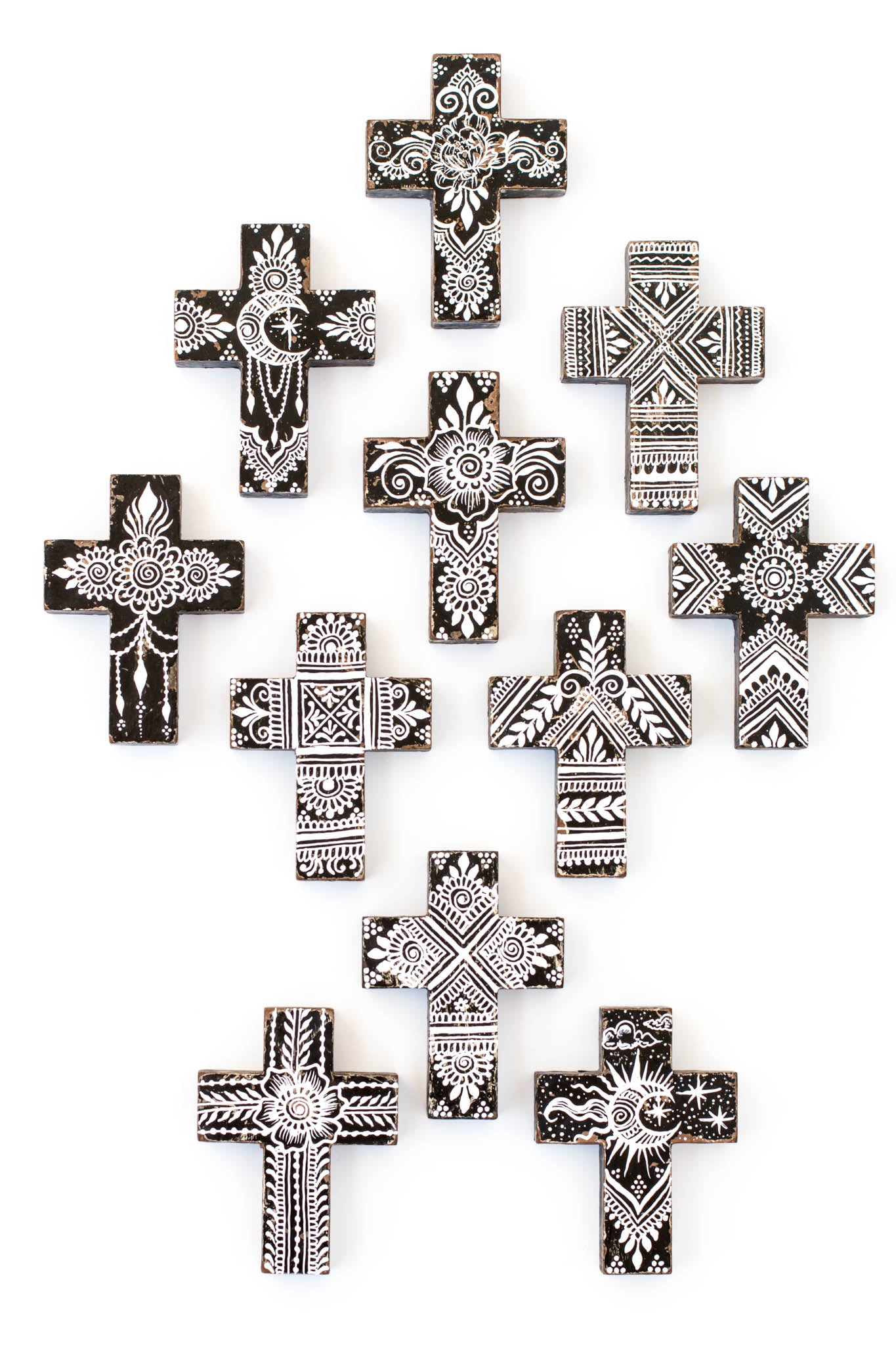 Mini Mehndi Cross – Gathered Home