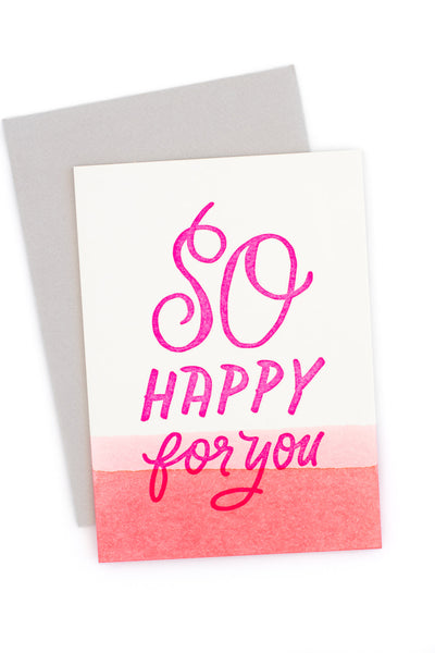 Moglea So Happy For You Card Gathered Home