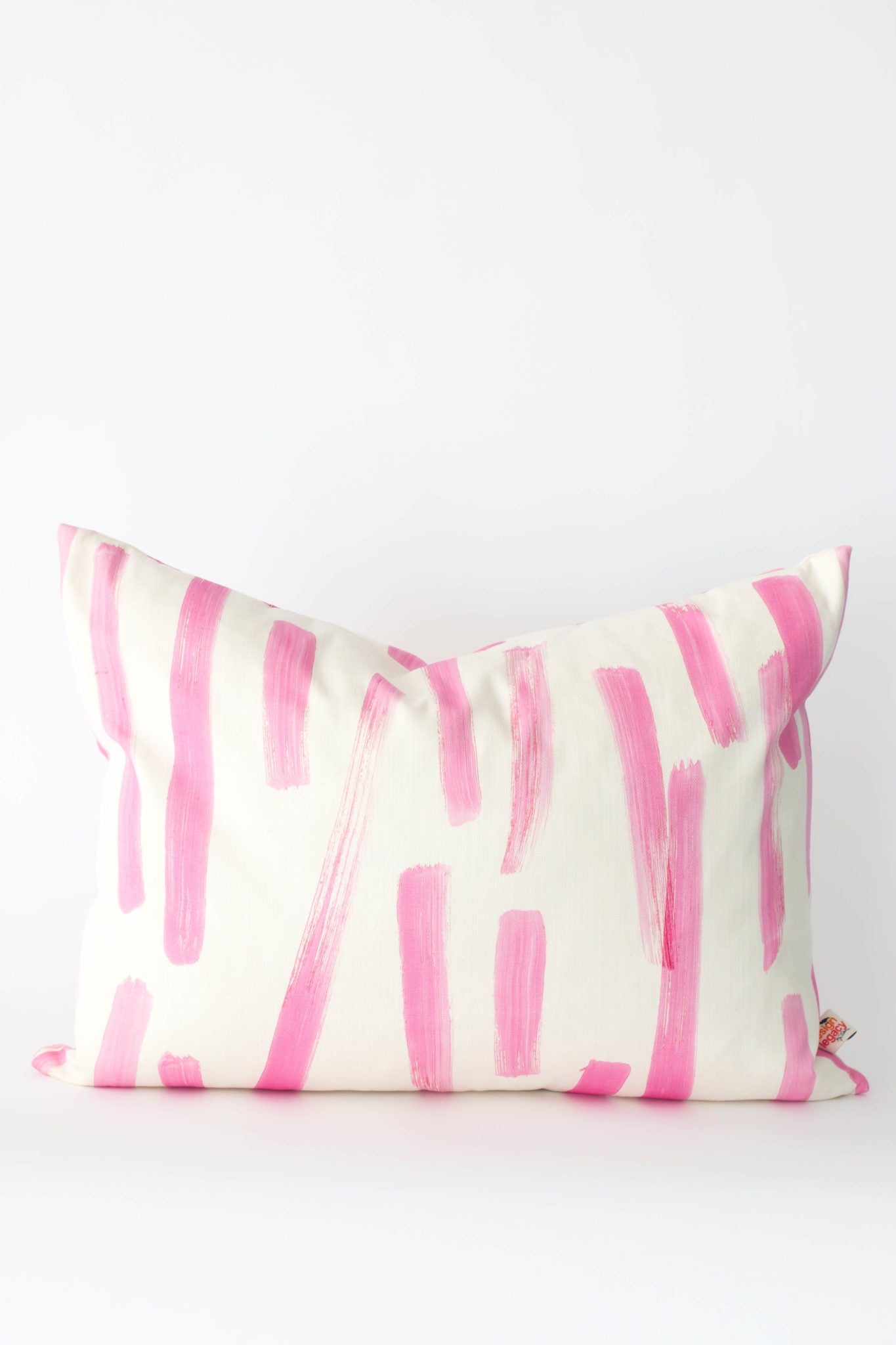 Pink Strokes Pillow