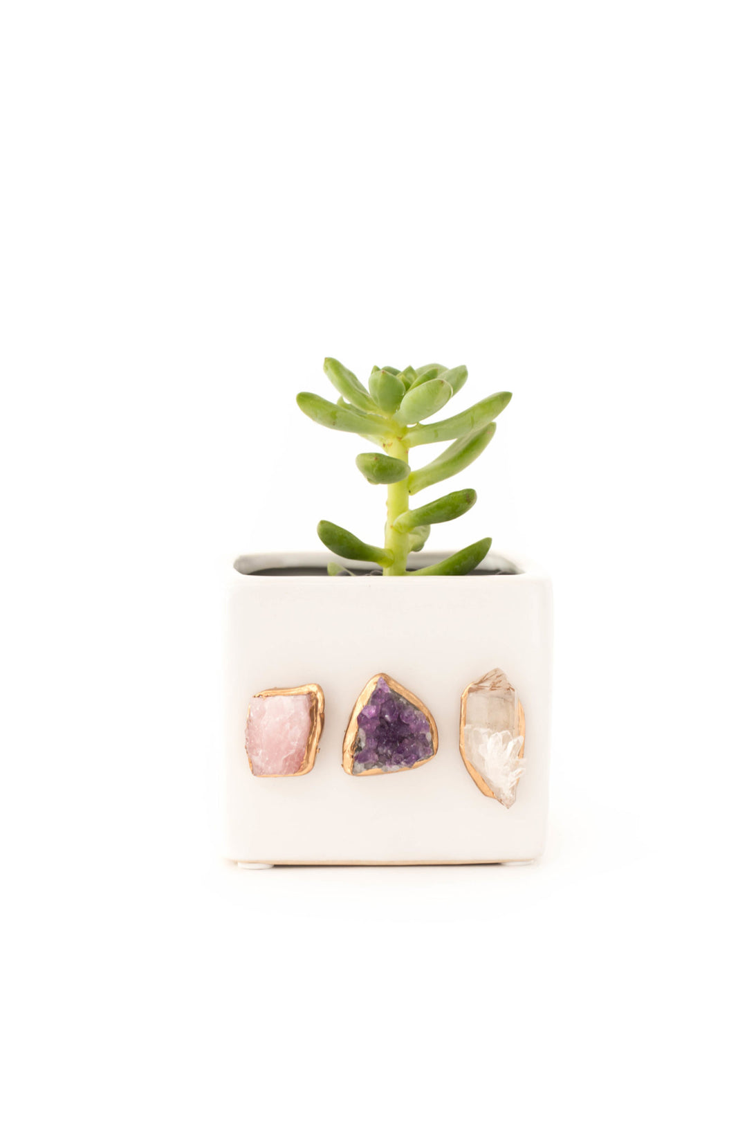 triple pot planter Triple Crystal Planter – Gathered Home